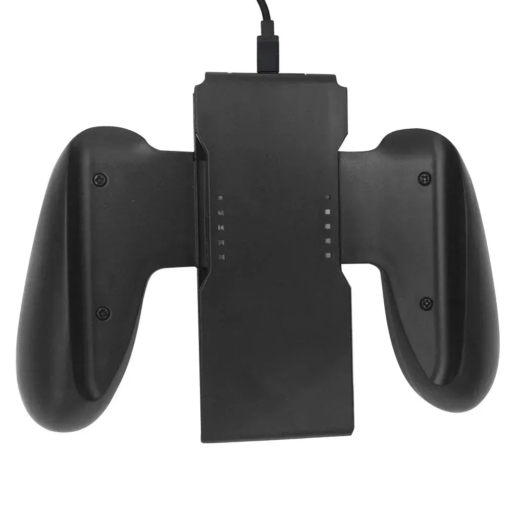 Grip Handle for Nintendo Switch With Charging Function: Play and Charge, Great For Long Games