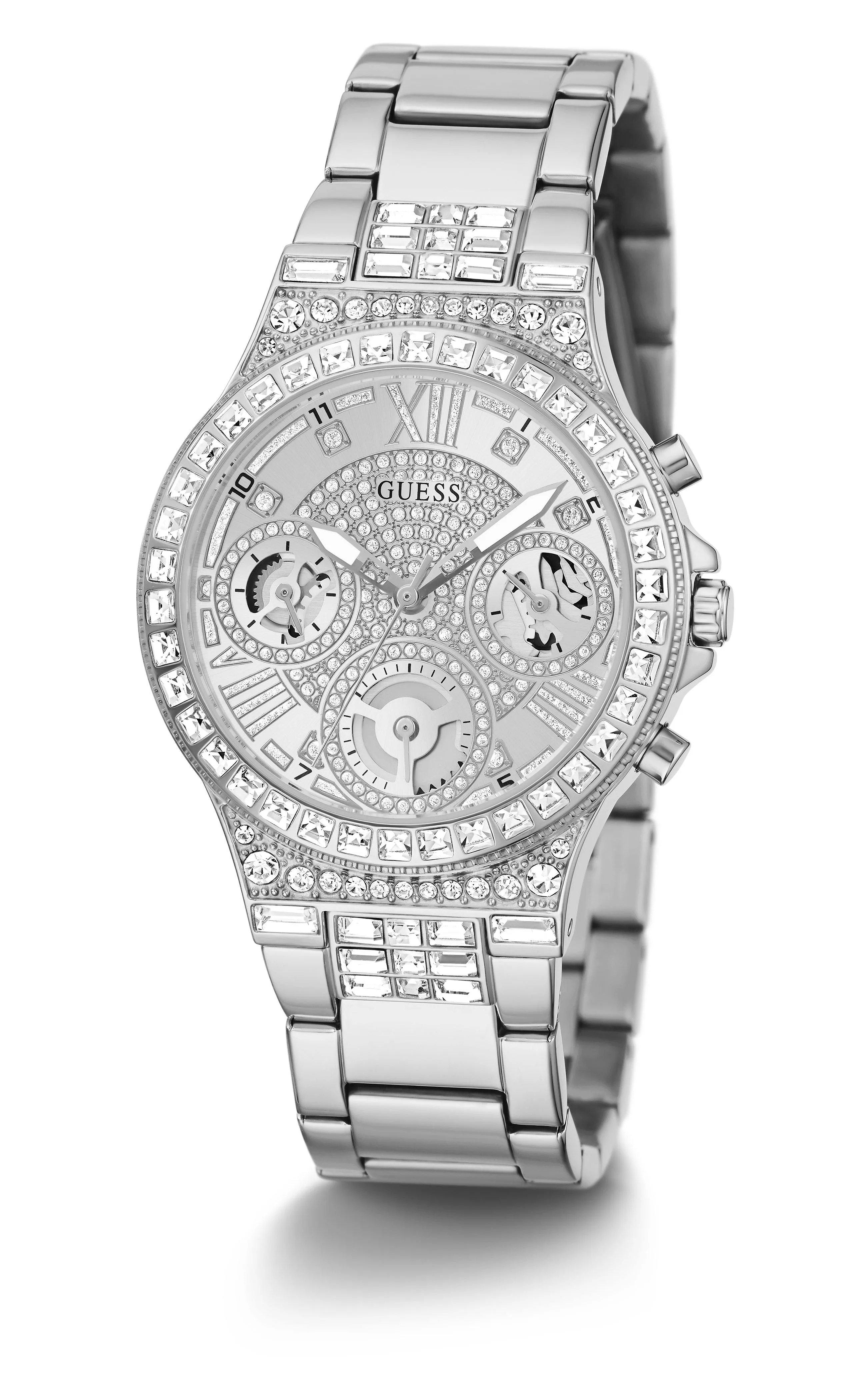 Guess Moonlight Silver Watch GW0320L1