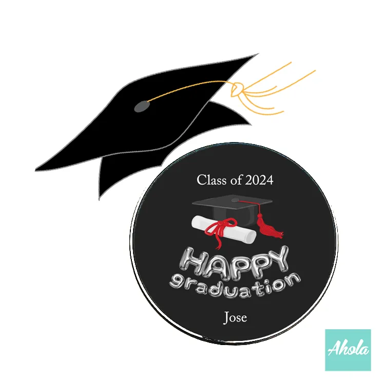 【Happy Graduation】15W Ultra thin FastWireless Charger Pad 畢業快樂名字無線差電板