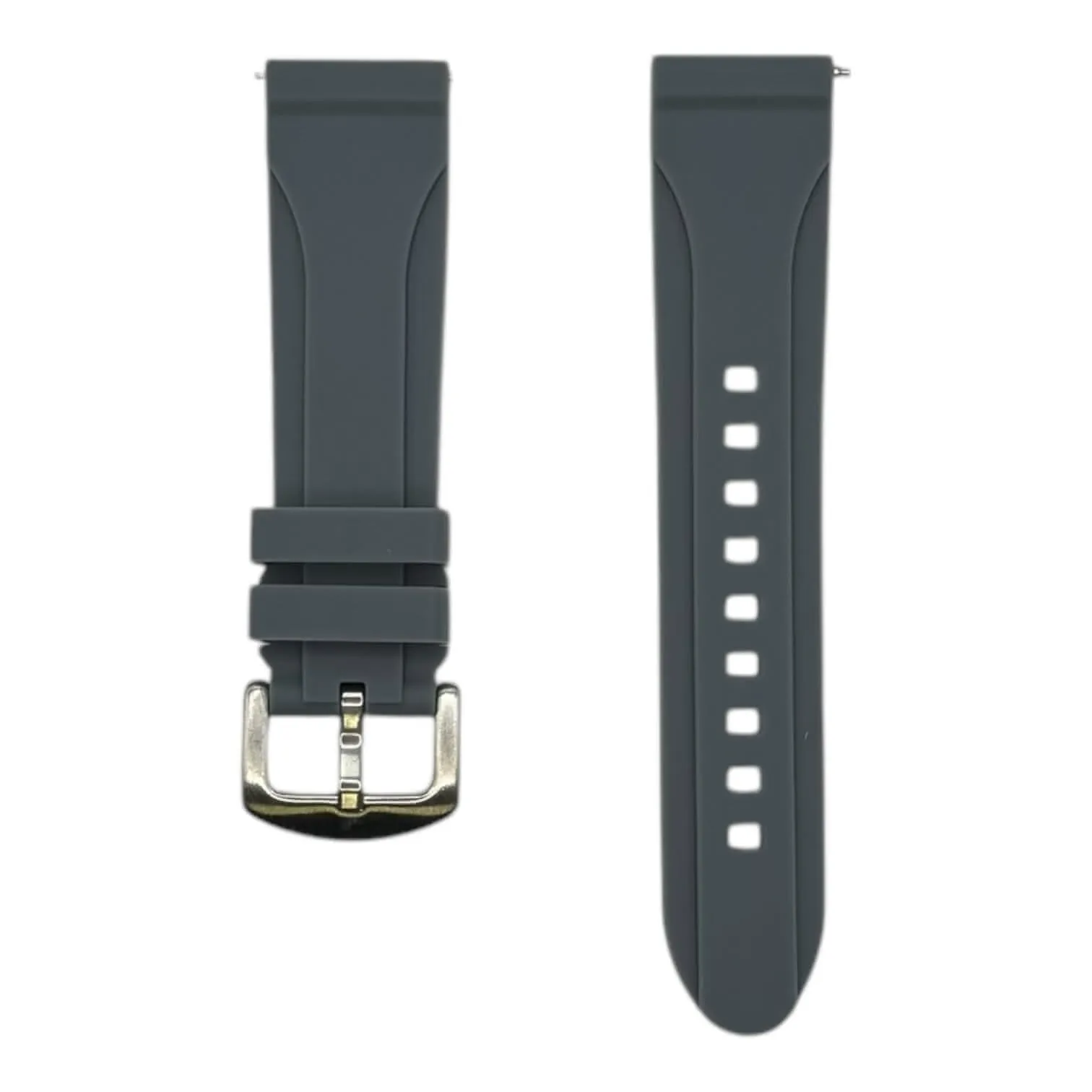 Heritage Elite Premium Silicone Watch Straps with the Swiss Military 22mm Range