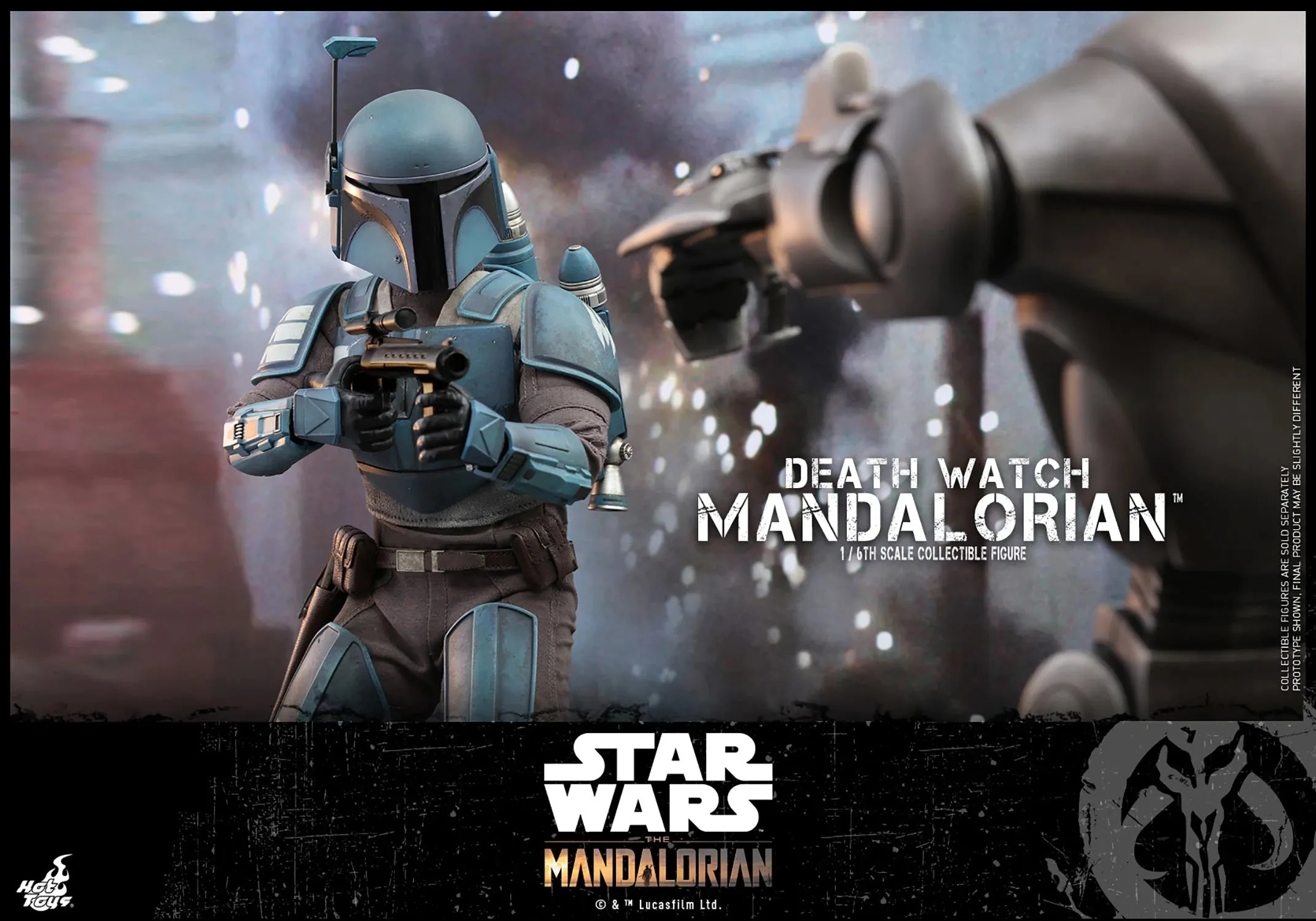 HOT TOYS STAR WARS THE MANDALORIAN DEATH WATCH MANDALORIAN 1/6 TMS026