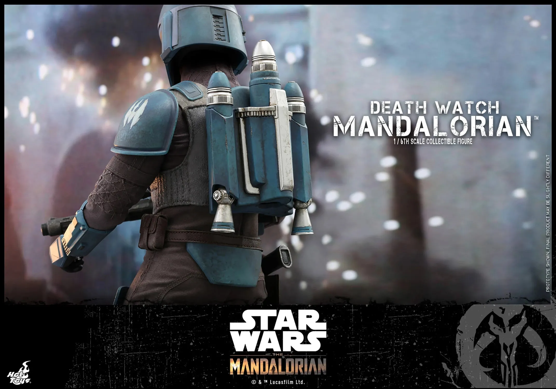 HOT TOYS STAR WARS THE MANDALORIAN DEATH WATCH MANDALORIAN 1/6 TMS026