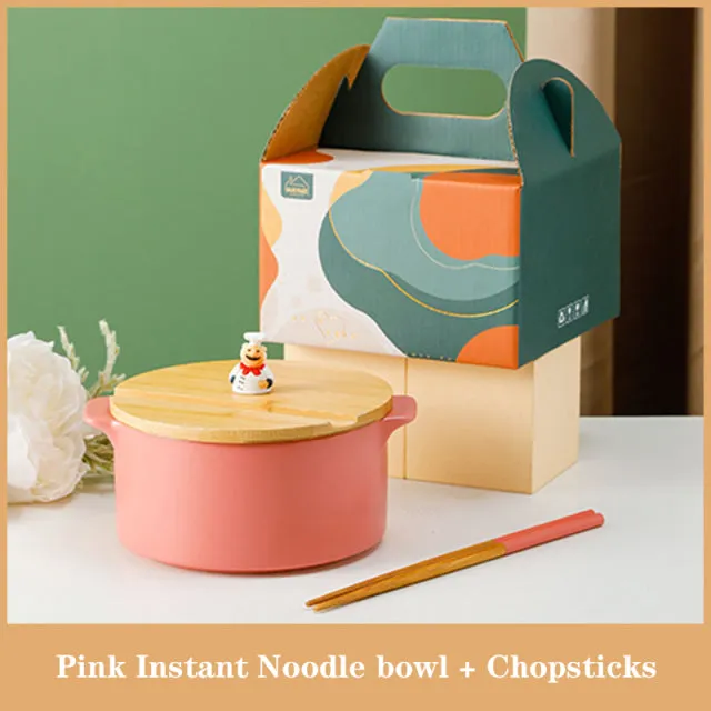 Instant Noodle Ceramic Bowl