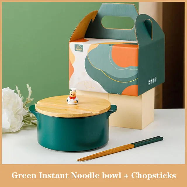 Instant Noodle Ceramic Bowl