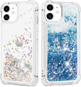 iPhone 13 Case Glitter Star Flow Liquid