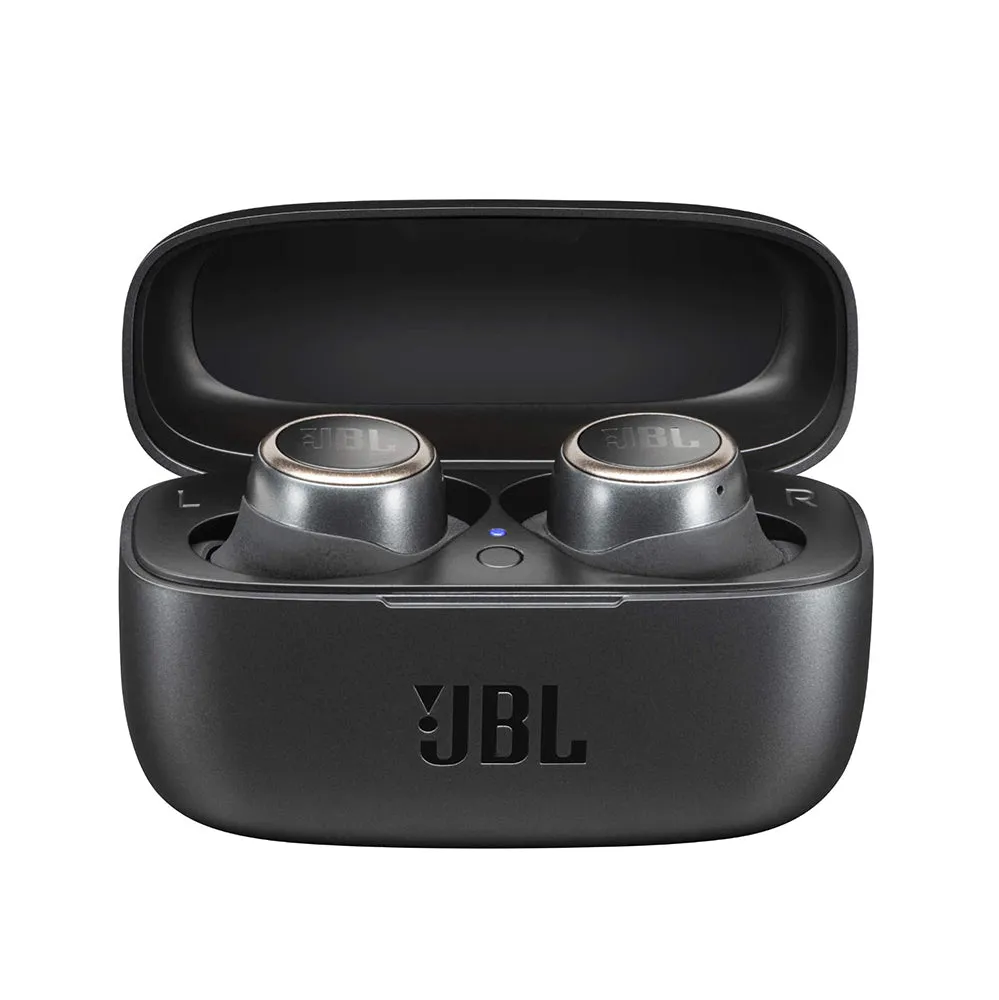 JBL Live 300 TWS True Wireless Bluetooth Earbuds with 20Hr Total Playtime, IPX5 Water Resistance and Alexa Voice Support for Mobile Phones and Music Players (Black, Blue, Purple, White)