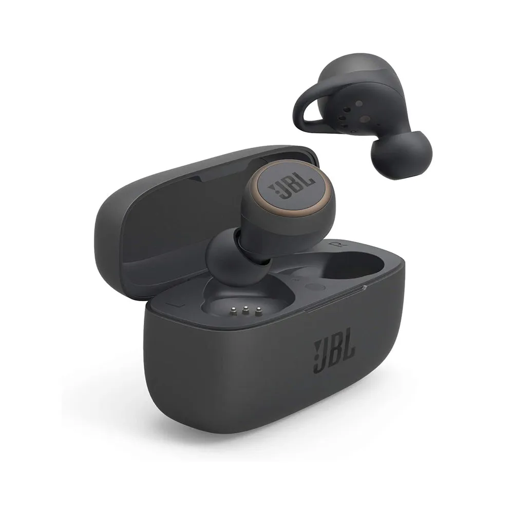 JBL Live 300 TWS True Wireless Bluetooth Earbuds with 20Hr Total Playtime, IPX5 Water Resistance and Alexa Voice Support for Mobile Phones and Music Players (Black, Blue, Purple, White)