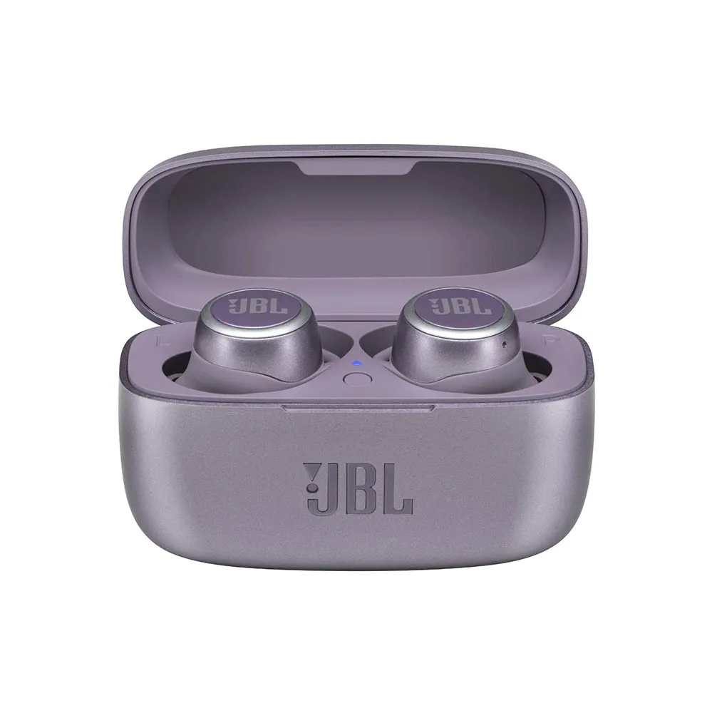 JBL Live 300 TWS True Wireless Bluetooth Earbuds with 20Hr Total Playtime, IPX5 Water Resistance and Alexa Voice Support for Mobile Phones and Music Players (Black, Blue, Purple, White)