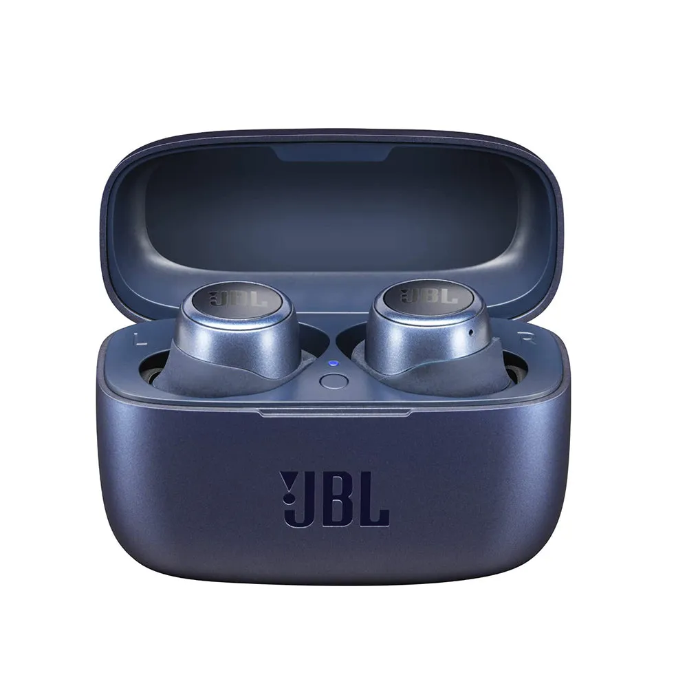 JBL Live 300 TWS True Wireless Bluetooth Earbuds with 20Hr Total Playtime, IPX5 Water Resistance and Alexa Voice Support for Mobile Phones and Music Players (Black, Blue, Purple, White)