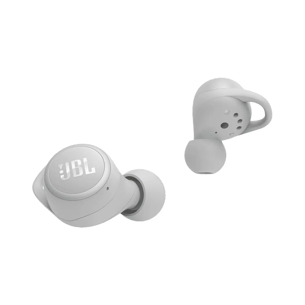 JBL Live 300 TWS True Wireless Bluetooth Earbuds with 20Hr Total Playtime, IPX5 Water Resistance and Alexa Voice Support for Mobile Phones and Music Players (Black, Blue, Purple, White)