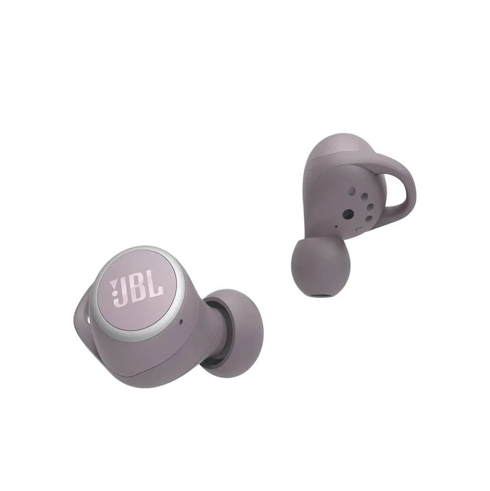 JBL Live 300 TWS True Wireless Bluetooth Earbuds with 20Hr Total Playtime, IPX5 Water Resistance and Alexa Voice Support for Mobile Phones and Music Players (Black, Blue, Purple, White)