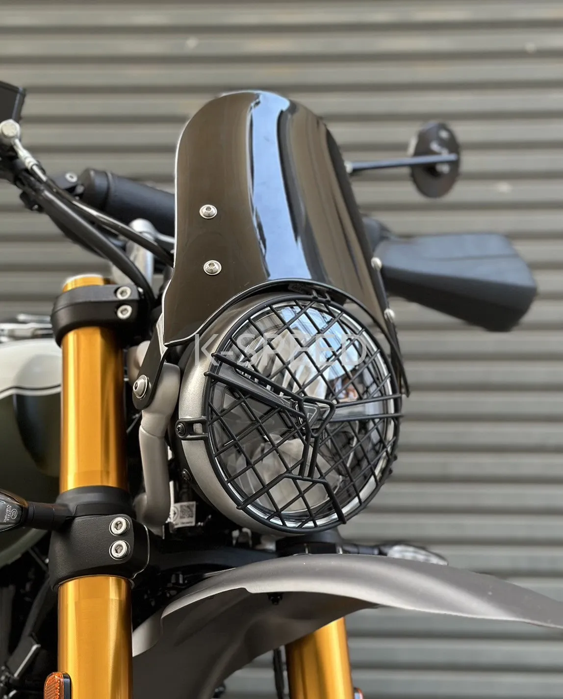 K-SPEED SX07 windshield for Triumph Scrambler 400 Diabolus