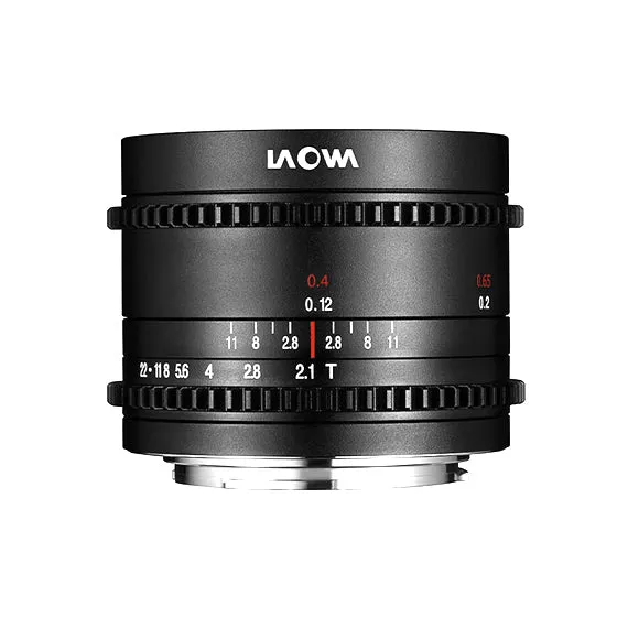 Laowa 7.5mm T2.1 Cine Lens MFT Mount For BMPCC 4K/ZCAM/GH5/GH5s