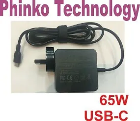 Laptop Charger Adapter Type C USB-C for Asus ZENBOOK 3 UX390UA Series 65W