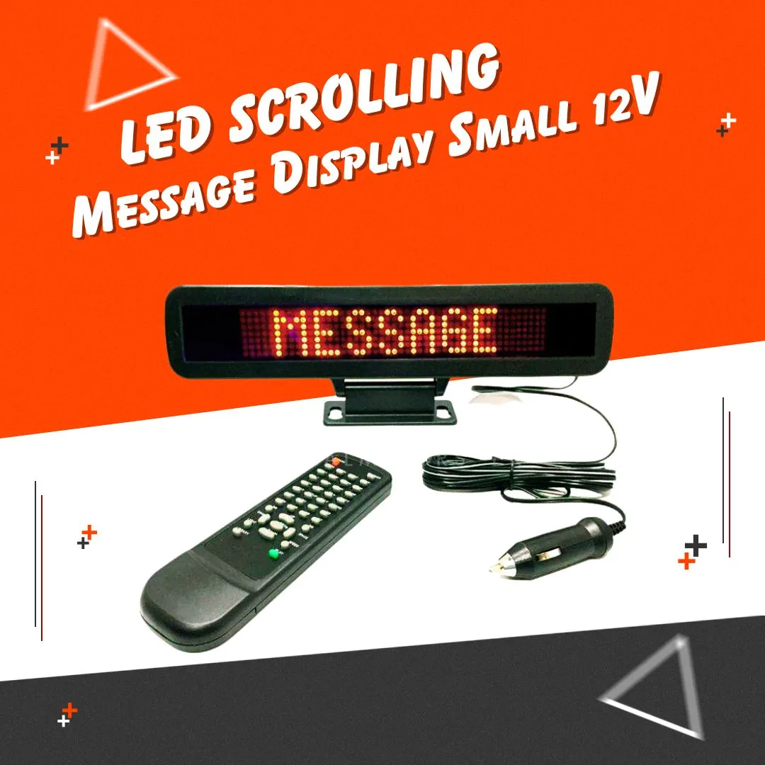 LED Scrolling Message Display Small 12V