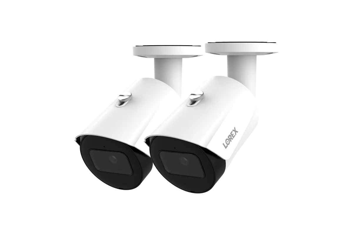 Lorex A14 IP Wired Bullet Security Camera with Listen-In Audio and Smart Motion Detection