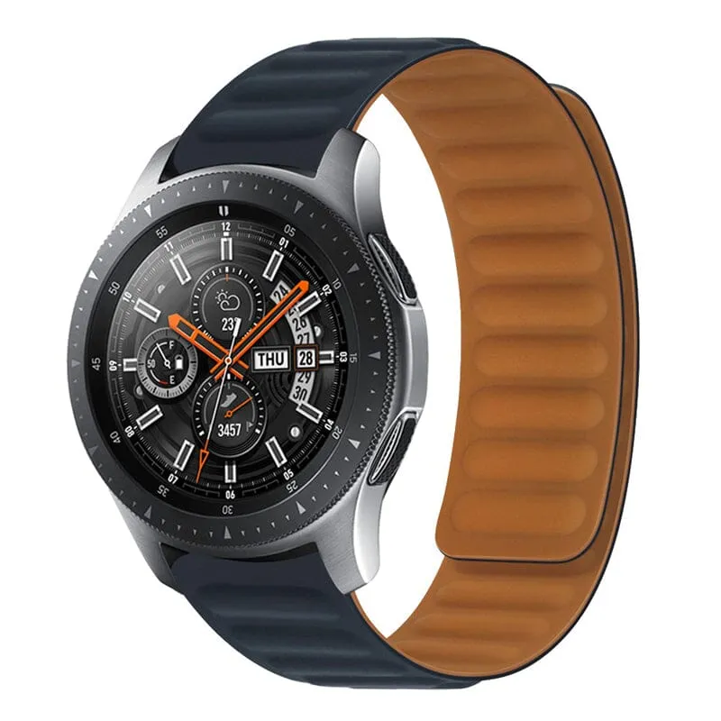 Magnetic Silicone Watch Straps Compatible with the Kogan Active  II Smart Watch