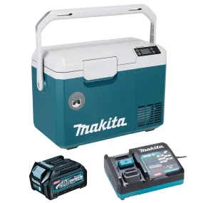 Makita CW003GT101 40V XGT Cooler Warmer Box With 5.0ah Battery & Charger