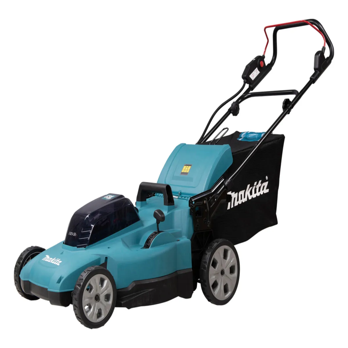 Makita DLM538CT2 36V LXT 530mm Lawn Mower with 2 x 5.0Ah Battery & Charger