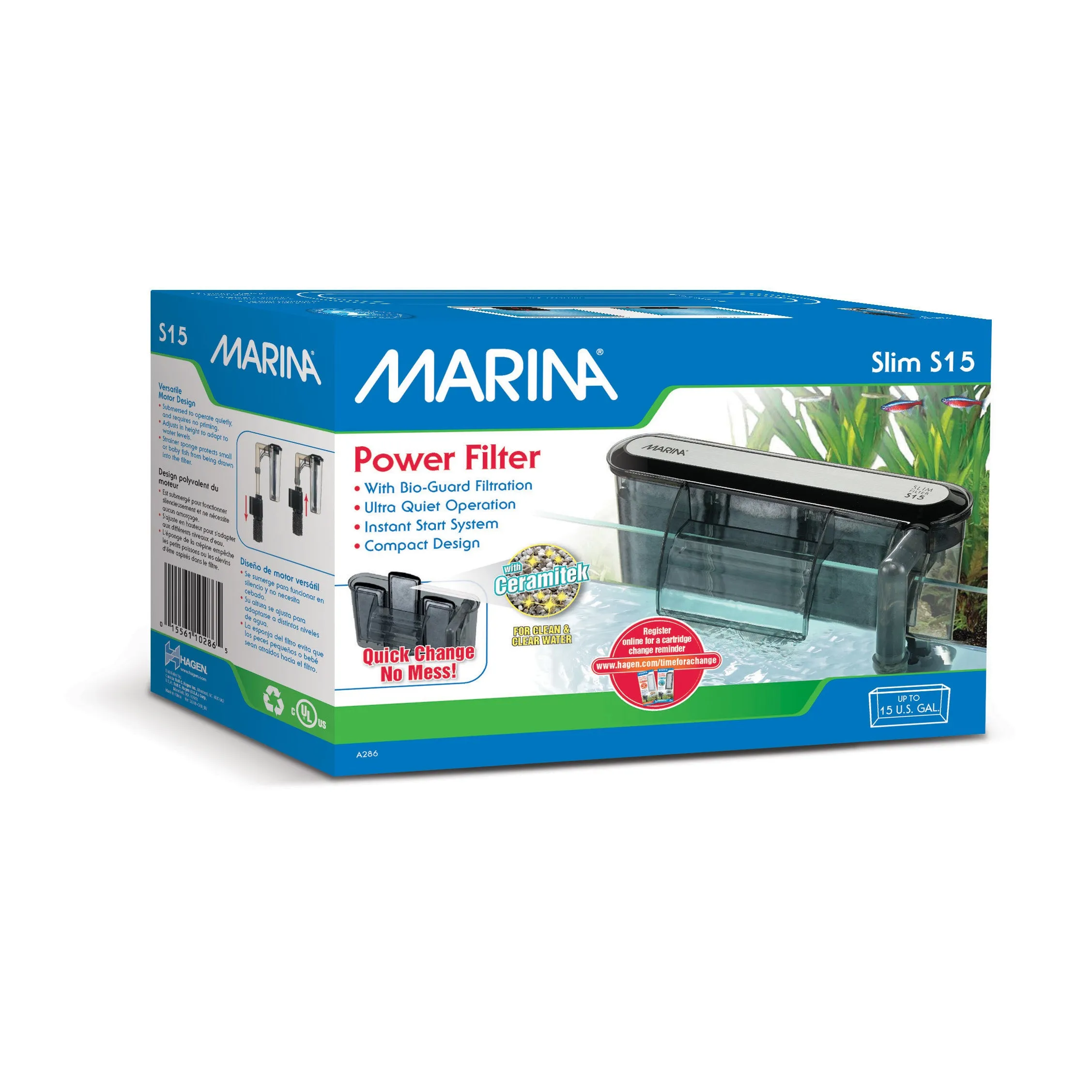 Marina S15 Slim Power Filter