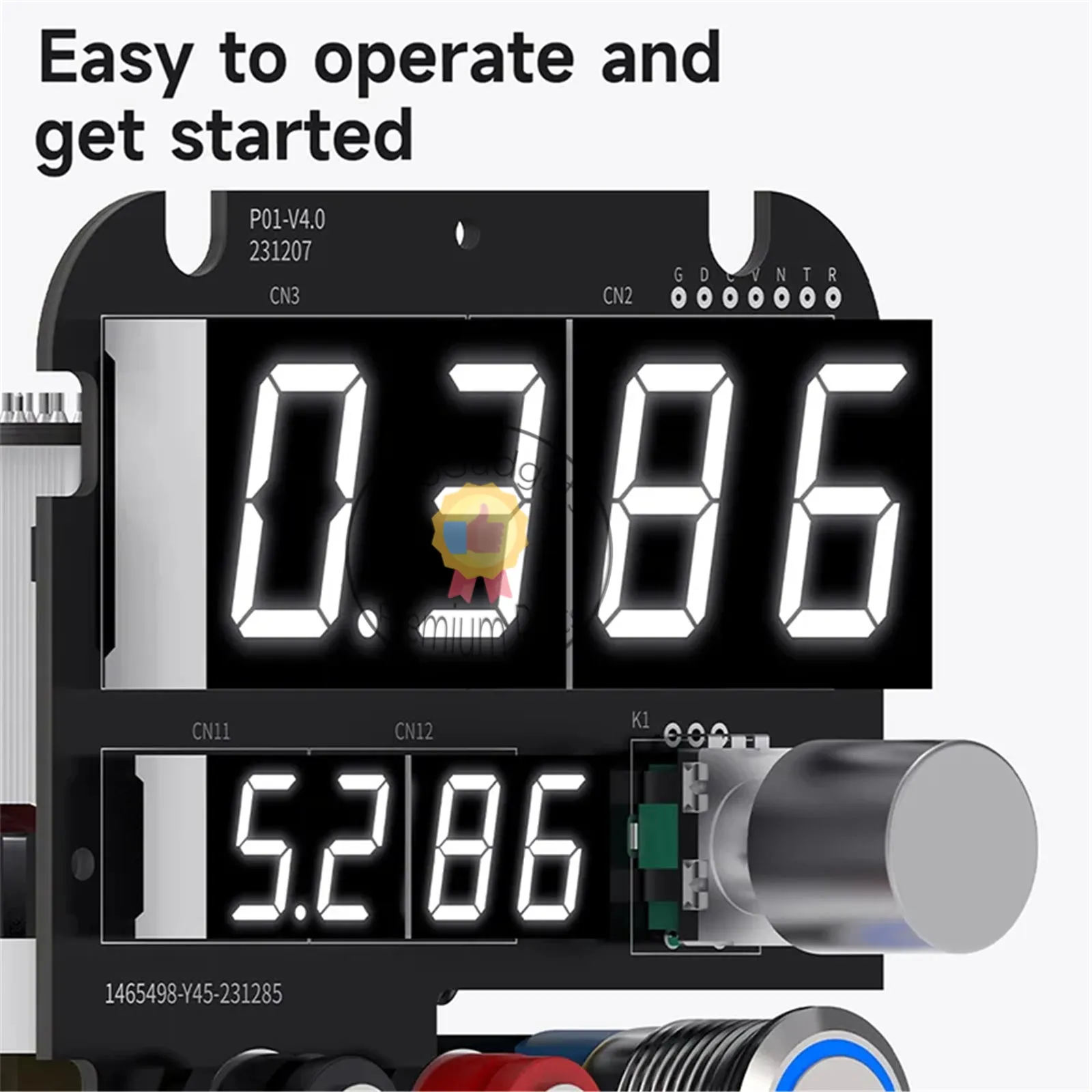 Mechanic DC-1505 Smart Mini Desktop Adjustable Power Supply Short Circuit Protection Fast Charging