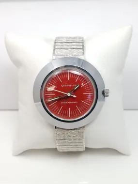 Men's Vintage 1970's Designer Stainless Steel Wind Up Watch