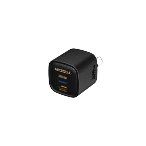 MICRODIA SMARTCube™ Nano 30W, GaN Wall Charger, USB-C PD3.1