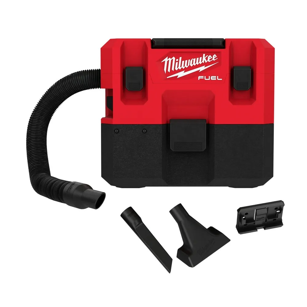 Milwaukee 0960-20x2BSK M12 FUEL 12V 1.6 Gallon Wet/Dry Vacuum w/ Starter Kit