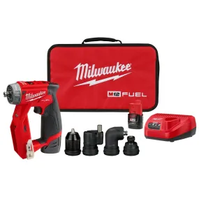 Milwaukee 2505-22 M12 FUEL 12V Brushless Installation 4-in-1 Drill/Driver Kit