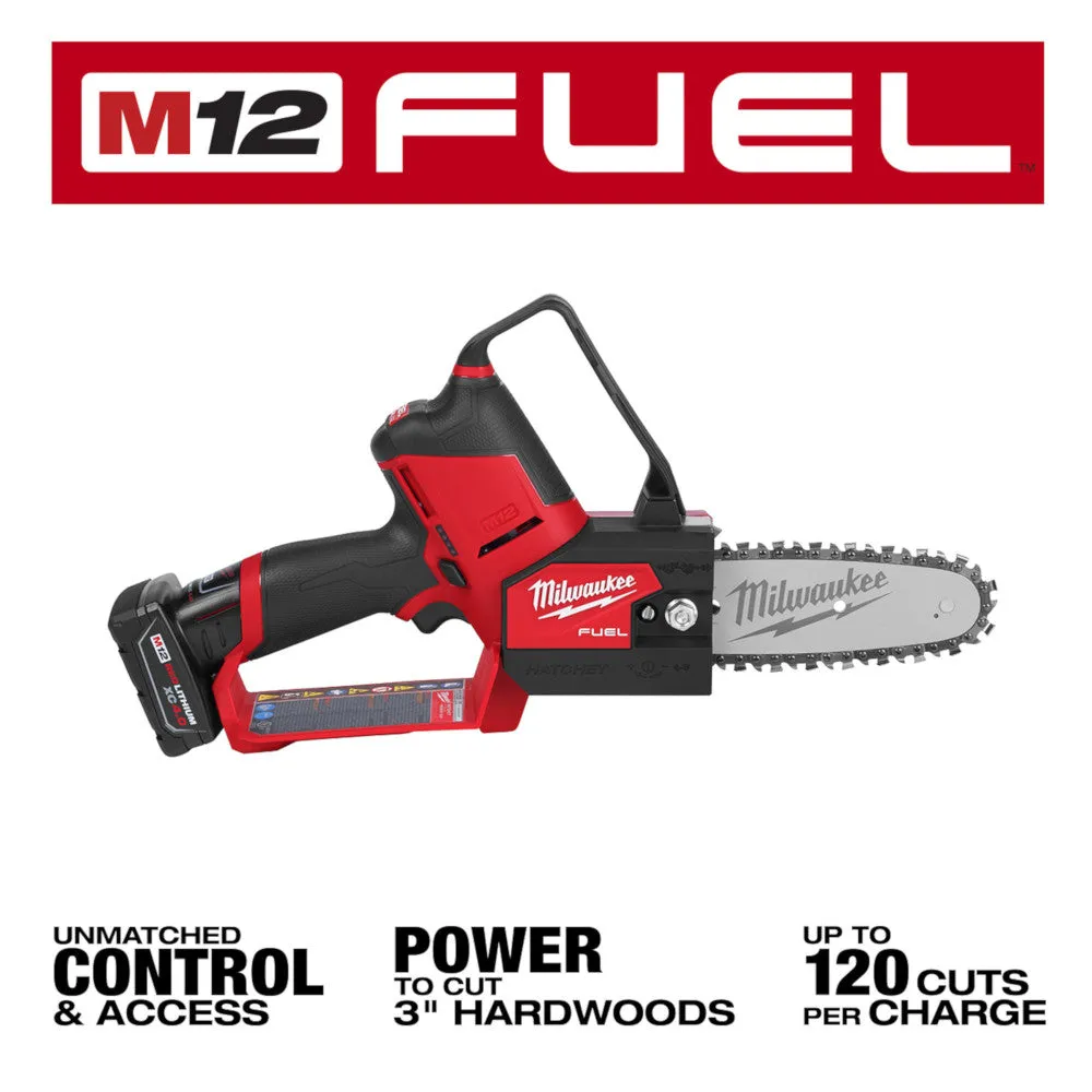 Milwaukee 2527-21x3 M12 FUEL 12V 6” Pruning Saw Kit w/ 2 - M12 3AH Batteries