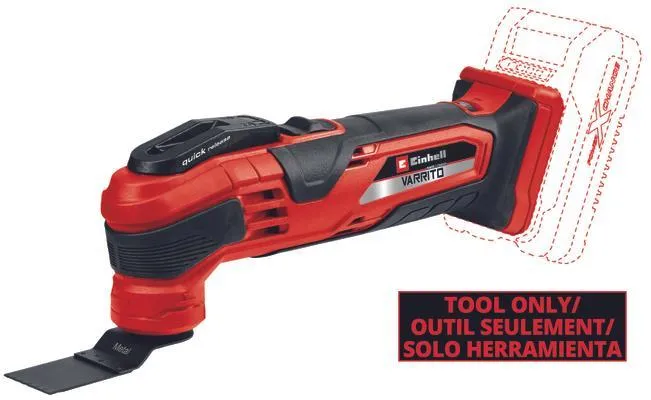 Multi-Tool - Einhell 18V Cordless Oscillating Multi-Tool, 4465165