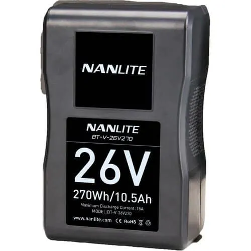 Nanlite BT-V-26V270 26V 270Wh V-Mount Battery