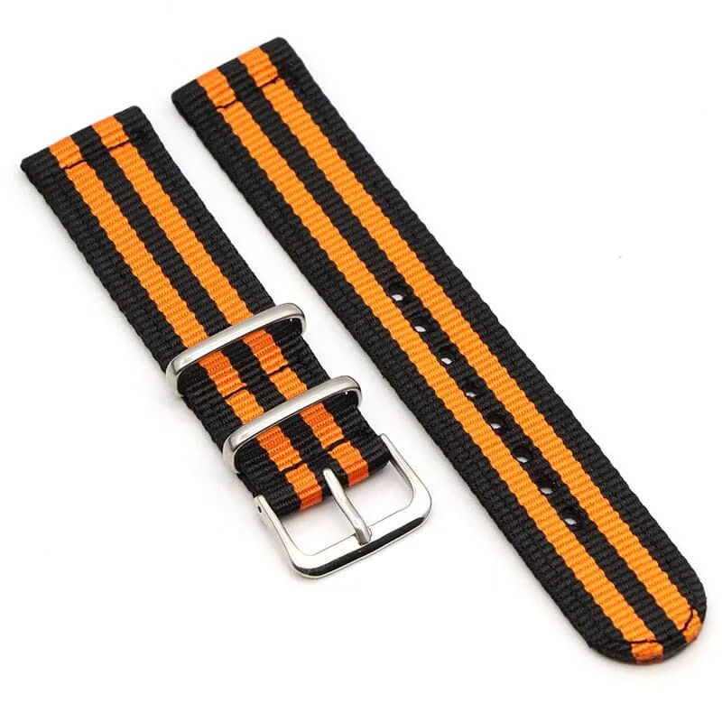 Nato Nylon Watch Straps Compatible with the Oppo Watch 46mm