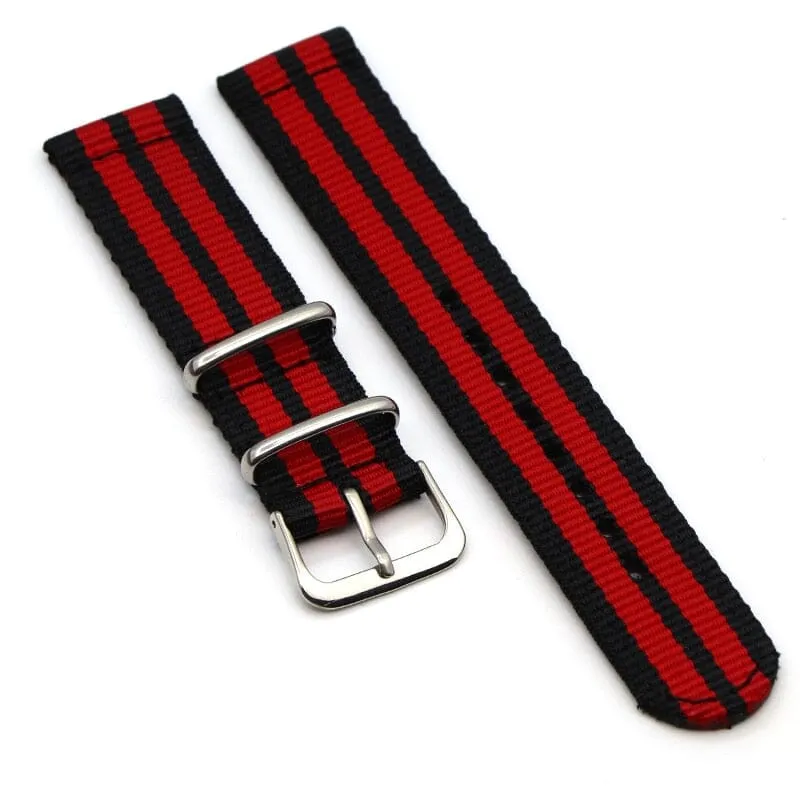 Nato Nylon Watch Straps Compatible with the Oppo Watch 46mm