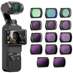 NEEWER 14 Pack Magnetic ND & CPL & Effect Filter Set for DJI OSMO Pocket 3