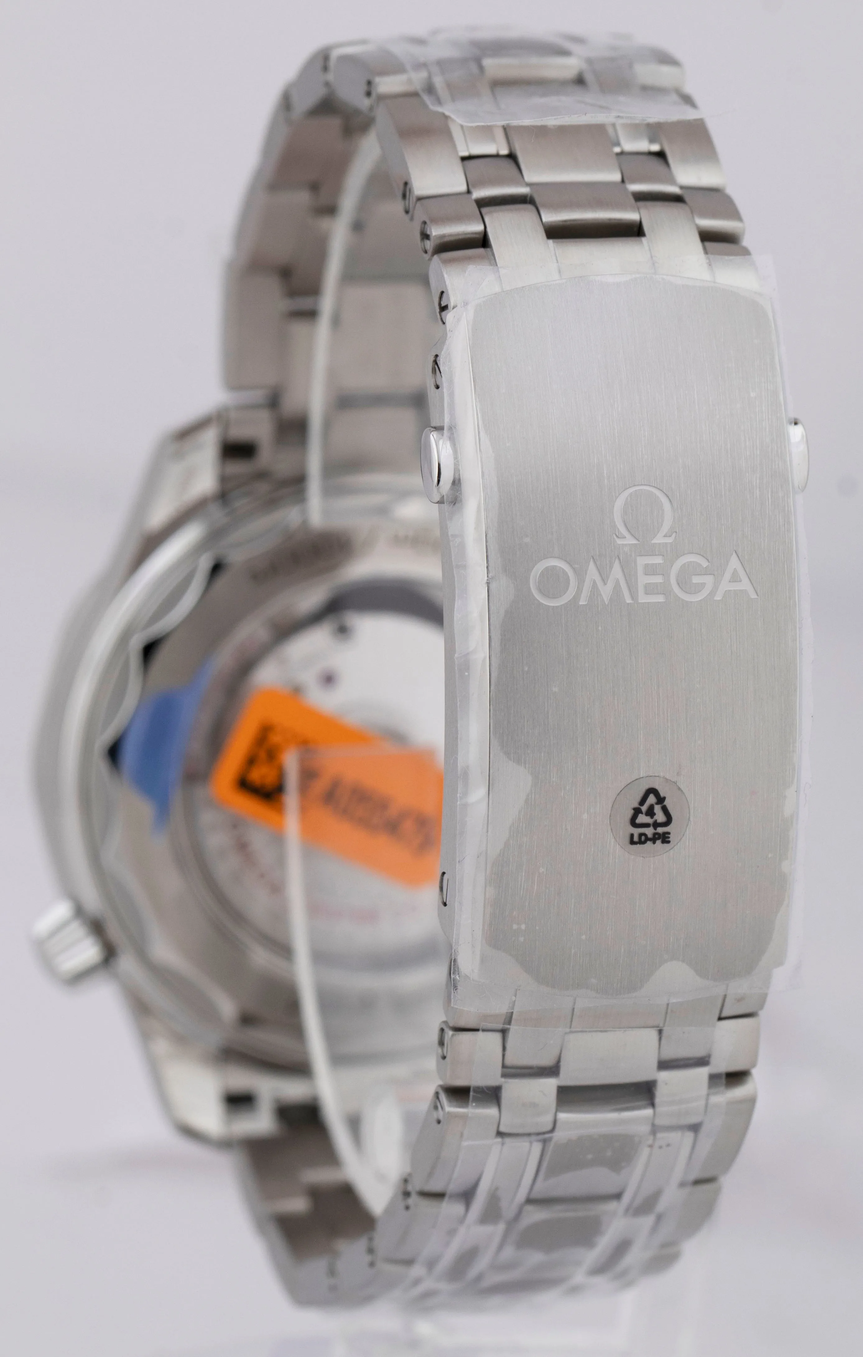 NEW STICKERED 2023 Omega Seamaster 300 GREEN Steel Watch 210.30.42.20.10.001 B P