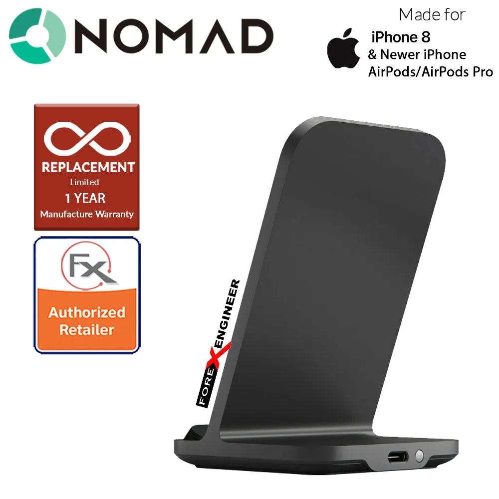 Nomad Base Station Stand Edition - 10W wireless charging - Black ( Barcode: 856500018294 )