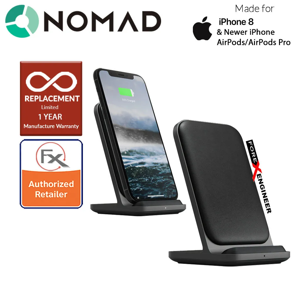 Nomad Base Station Stand Edition - 10W wireless charging - Black ( Barcode: 856500018294 )