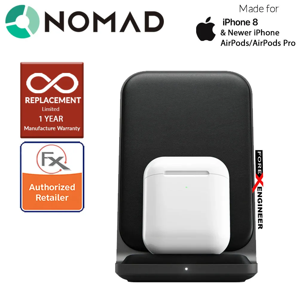 Nomad Base Station Stand Edition - 10W wireless charging - Black ( Barcode: 856500018294 )