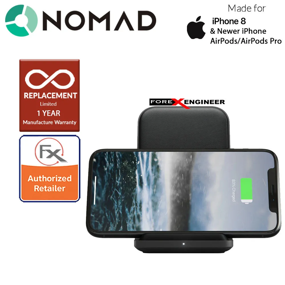 Nomad Base Station Stand Edition - 10W wireless charging - Black ( Barcode: 856500018294 )