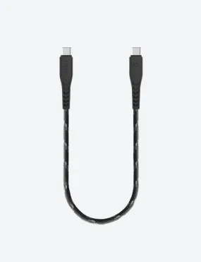 NyloFlex USB-C to USB-C Cable 30CM