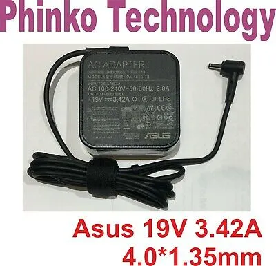 Original Charger for ASUS Zenbook UX305FA UX305 UX301LA UX310U 4.0 x 1.35 mm