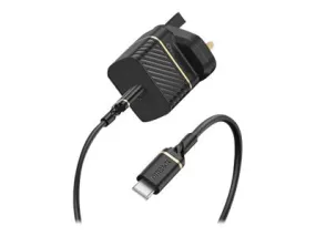 Otterbox Uk Wall Charger 20W - 1X Usb-C 20W Usb-Pd   Usb C-C Cable 1M Black