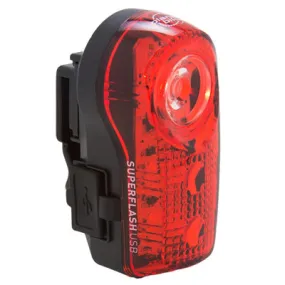 P-Bike Tl,,Superflash Usb Lith-Battery Superflash Usb Planet Bike Lights