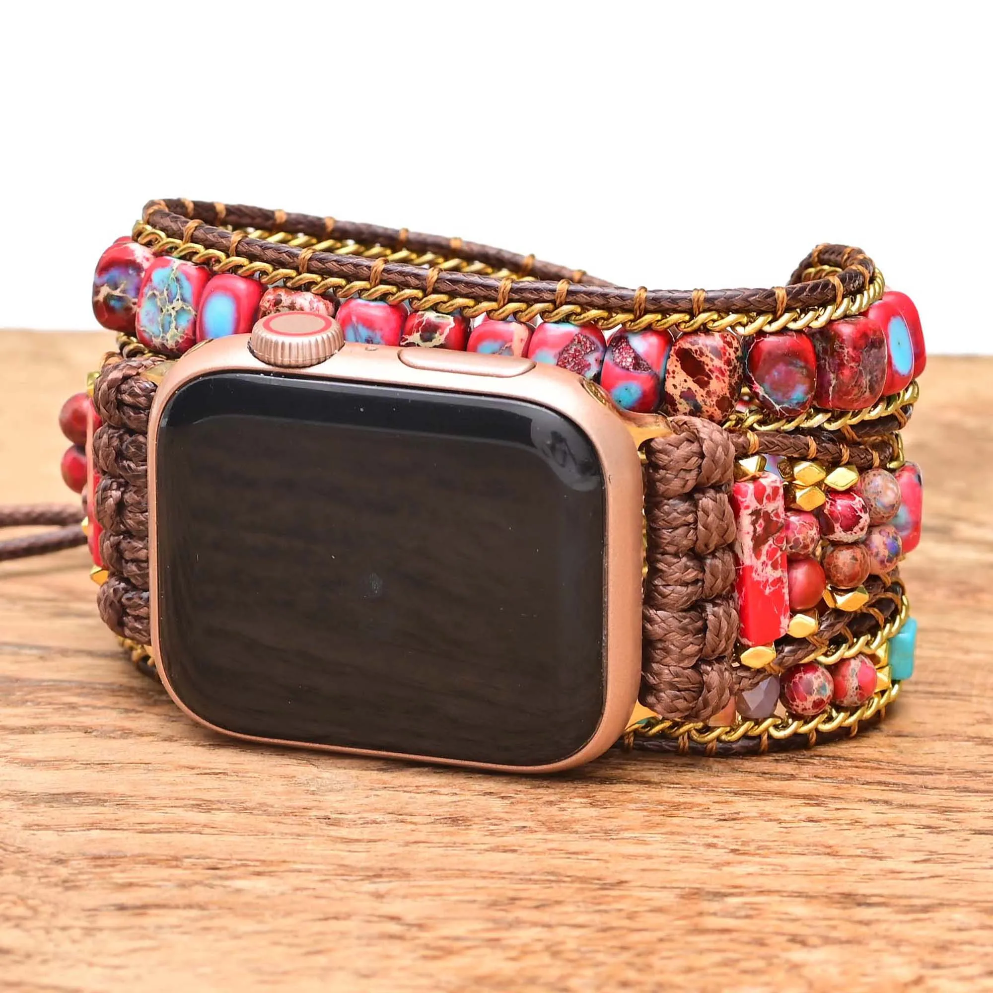 Passionate Fuchsia  Bohemian Wrapsody Bracelet Band For Apple Watch