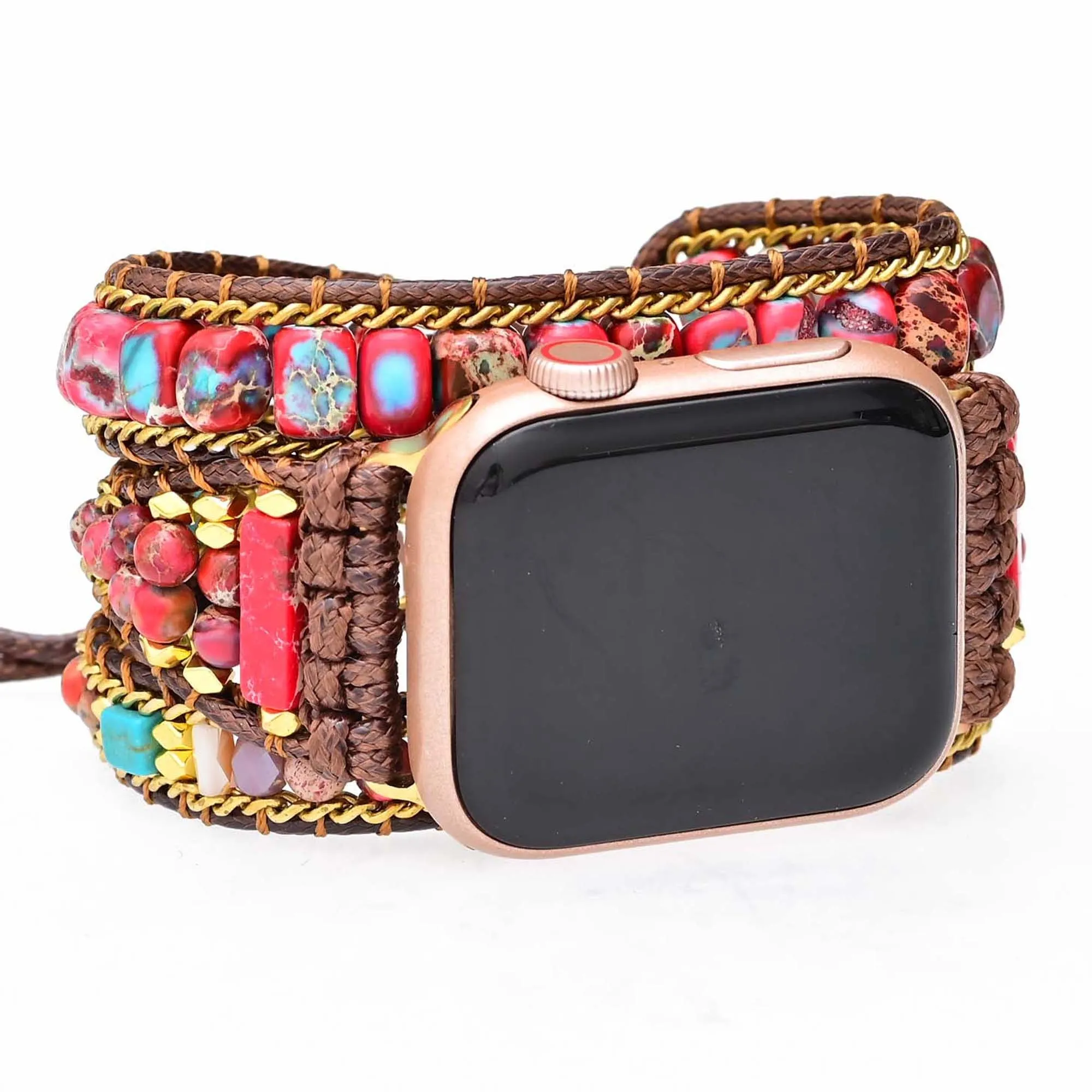 Passionate Fuchsia  Bohemian Wrapsody Bracelet Band For Apple Watch