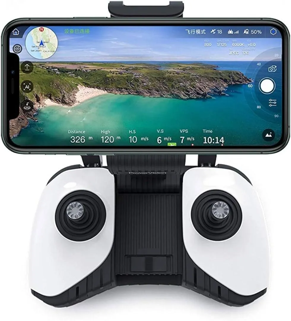 PowerVision PowerEgg X Explorer Aerial Drone, Autonomous AI Camera, Handheld Stabilized Camera, Face Recognition, 4K/60fps Camera, 3-Axis Gimbal (NO BATTERY)