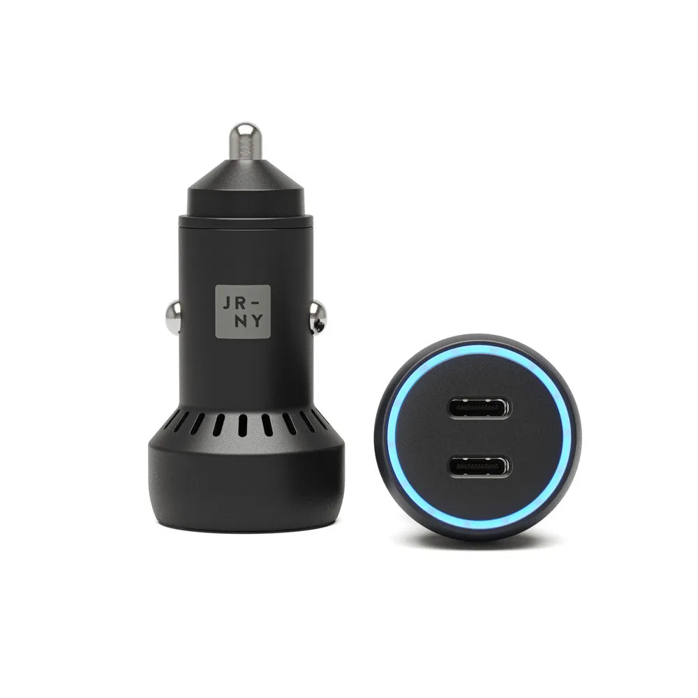 PULSE 60 2-Port USB-C Car Charger - 60W