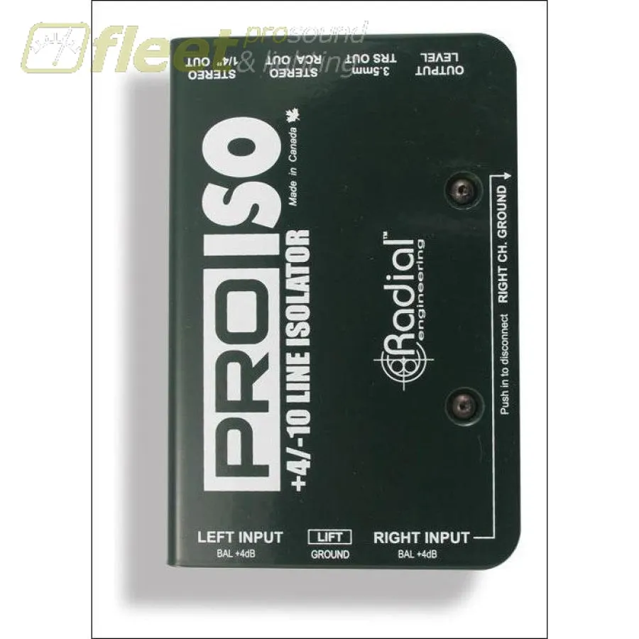 Radial PROISO Passive  4 to -10 Converter