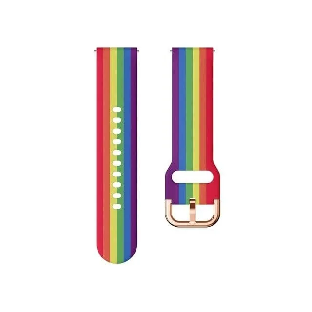 Rainbow Watch Straps compatible with the Huawei Watch Fit 3